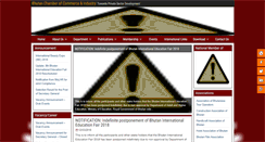 Desktop Screenshot of bcci.org.bt
